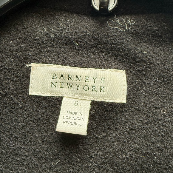 Barneys New York wool blend coat size 6 - Picture 3 of 4